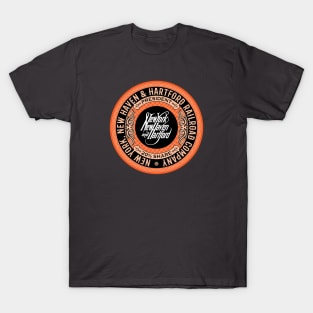 New York, New Haven and Hartford Railroad (18XX Style) T-Shirt